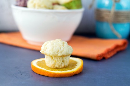 Orange Creamsicle Mini Muffins