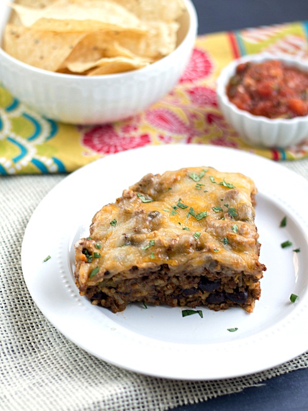 Quick and Easy Cheesy Taco Casserole from www.thisgalcooks.com