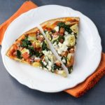 Tomato Spinach & Artichoke Pizza