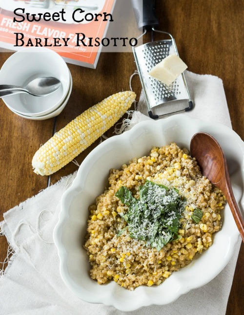 Sweet Corn Barley Risotto by The Adventures of MJ and Hungryman