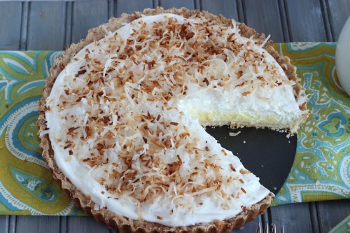 No Bake Lemon Pie by Cooking on the Front Burner