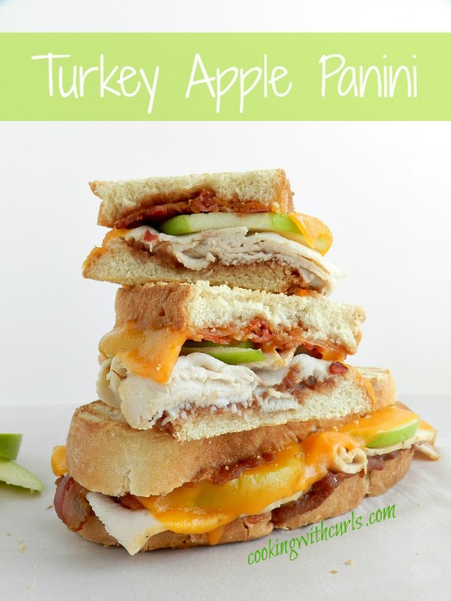 Turkey Apple Panini by Cooking With Curls