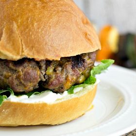 Jalapeno Cheddar Burgers from www.thisgalcooks.com #jalapeno #cheddar #burgers