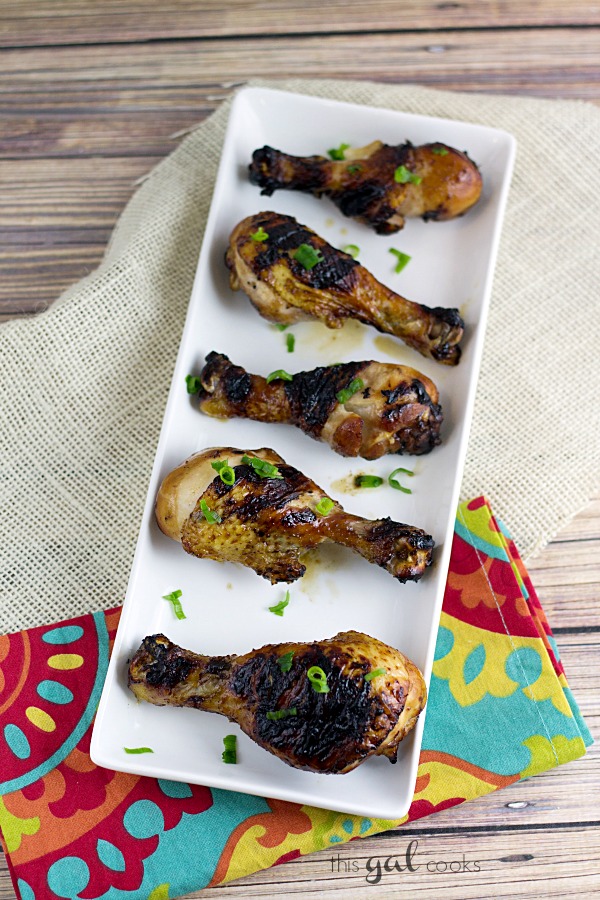 Teriyaki Grilled Chicken from www.thisgalcooks.com #chicken #grilling #asianinspiredmeals