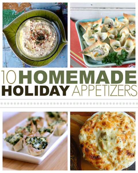 Ten Homemade Holiday Appetizers