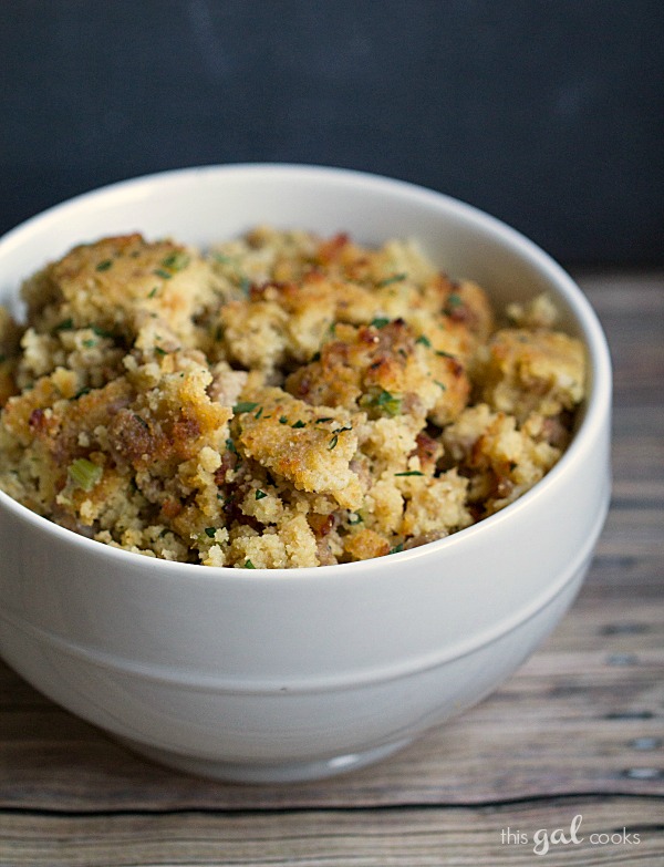 Homemade Cornbread Dressing