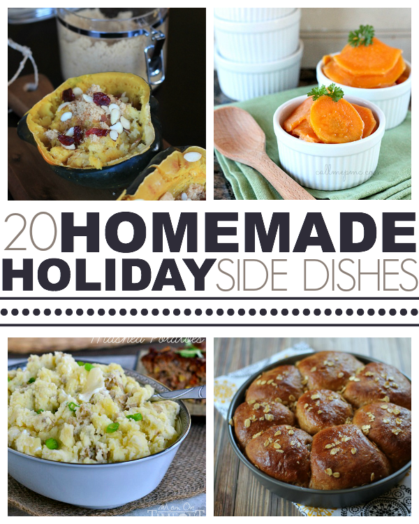 20 Homemade Holiday Side Dishes