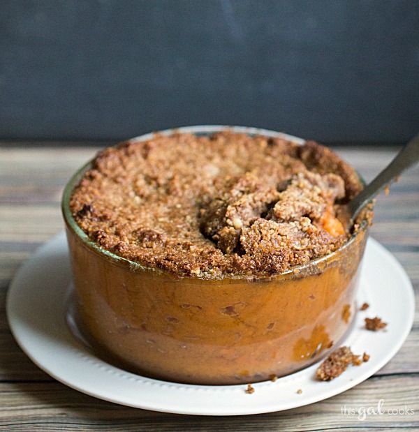 Sweet Potato Casserole with Pecan Streusel