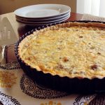 Sausage Egg and Cheese Quiche Tart from This Gal Cooks.