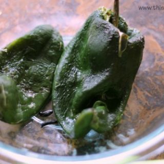 Roasted Poblano Peppers