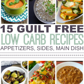 15 Guilt Free Low Carb Recipes on This Gal Cooks