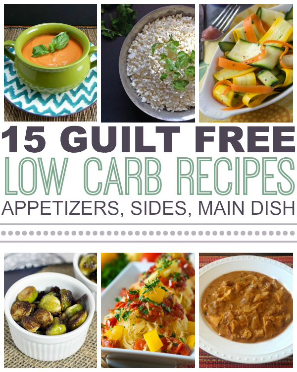 15 Guilt Free Low Carb Recipes on This Gal Cooks