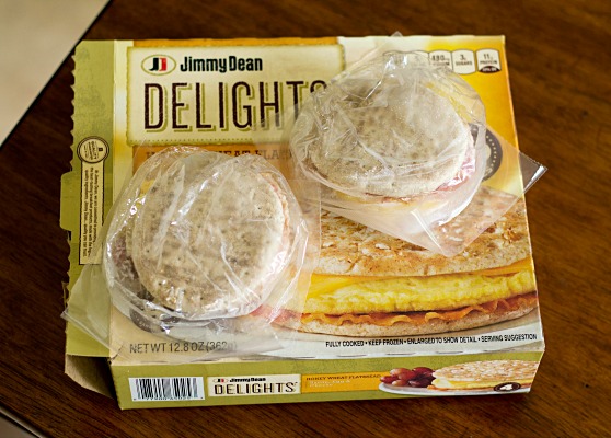 Jimmy Dean Delights Breakfast Sandwiches on This Gal Cooks #Breakfast Delight #PMedia #Ad