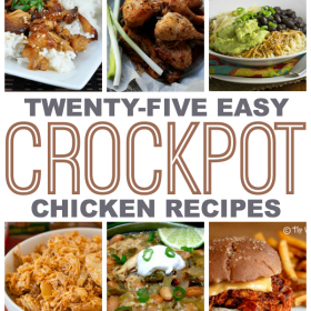 25 Easy Crock Pot Chicken Recipes - This Gal Cooks #chicken #slowcooker #dinner