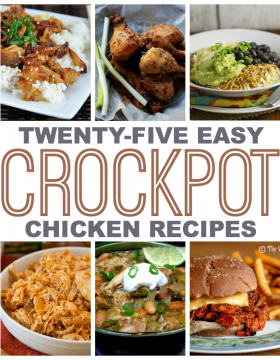 25 Easy Crock Pot Chicken Recipes - This Gal Cooks #chicken #slowcooker #dinner