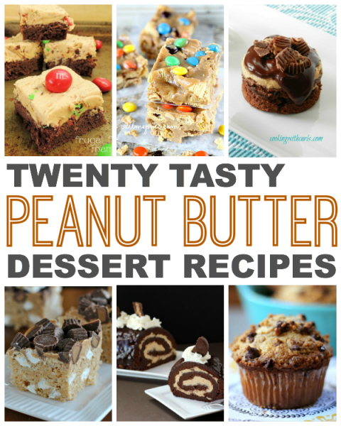 Twenty Tasty Peanut Butter Desserts - This Gal Cooks