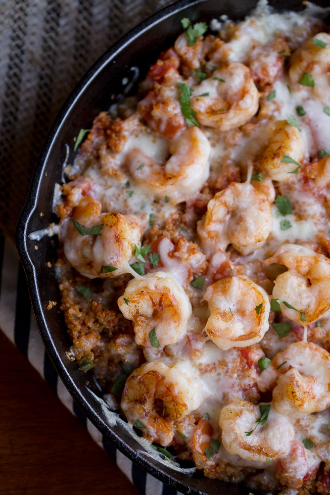 Cajun Shrimp and Quinoa Casserole