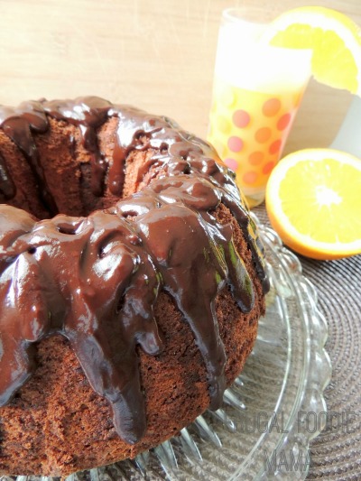 Chocolate Screwdriver Angel Foodcake by Frugal Foodie Mama