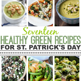 17 Healthy Green Recipes for St. Patrick's Day on This Gal Cooks #healthyrecipes #dinner #easyrecipes