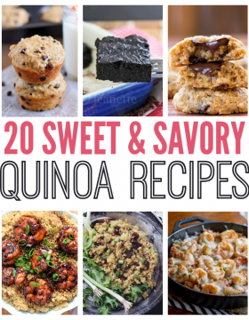 20 Sweet and Savory Quinoa Recipes on This Gal Cooks
