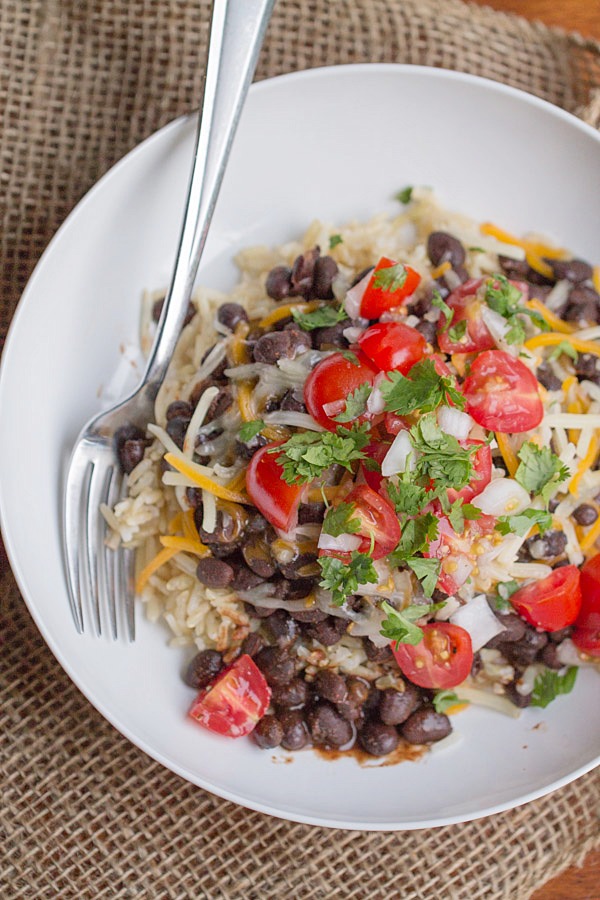Easy Vegetarian Taco Bowls - This Gal Cooks #vegetarian #glutenfree #30minutemeals