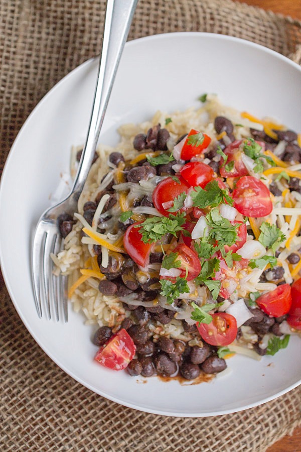 Easy Vegetarian Taco Bowls - This Gal Cooks #vegetarian #glutenfree #30minutemeals