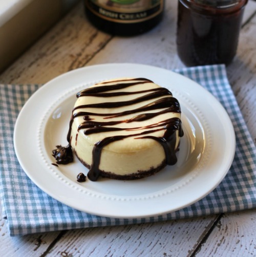 Irish Cream Mini Cheesecakes