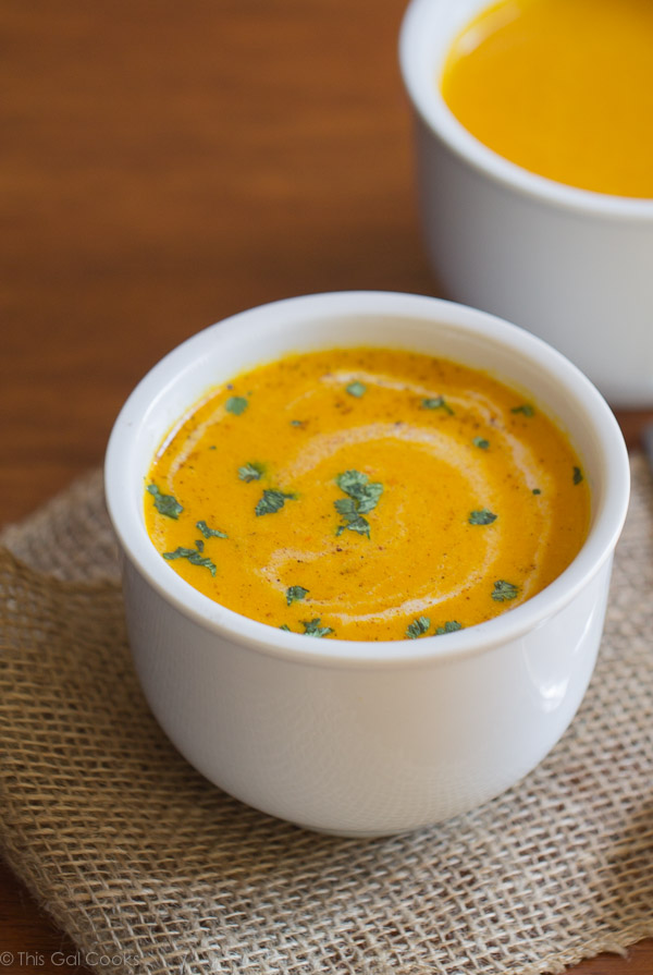 Morroccan Carrot Soup