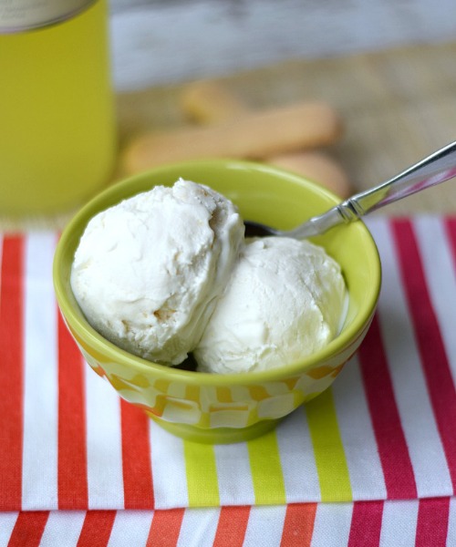 Limoncello Tiramisu Ice Cream (Dairy Free) by Cooking with Curls