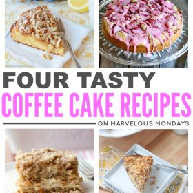 Marvelous Mondays 95 with Coffee Cake Recipes on This Gal Cooks