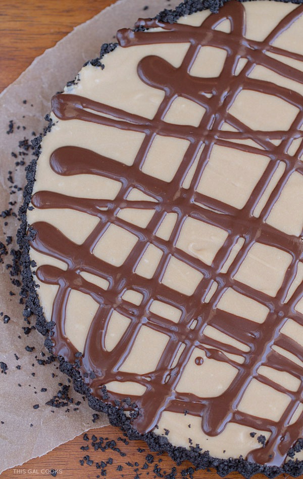 No Bake Cookie Butter Cream Pie. This creamy, full of cookie butter, tasty pie is made dairy free by using coconut milk and vegan cream cheese.