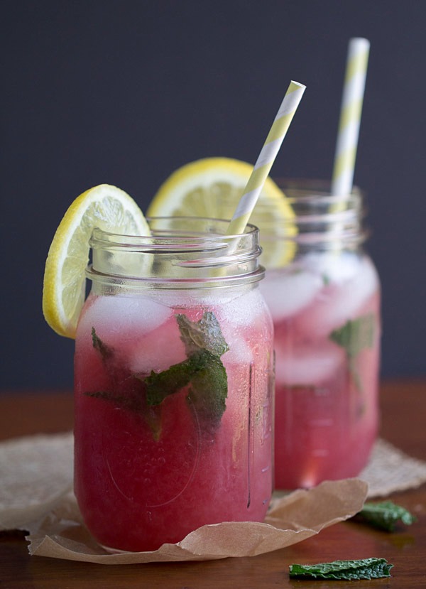 Skinny Raspberry Acai Mint Spritzer. Trop50 Raspberry Acai, club soda and fresh mint come together to make this refreshing drink!