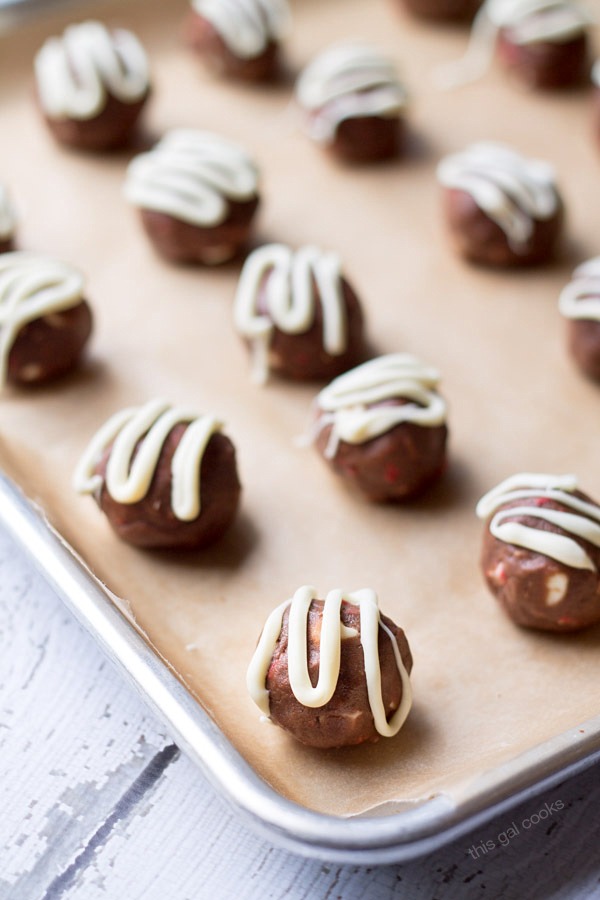 Mint Chocolate Mocha Cookie Dough Bites by This Gal Cooks