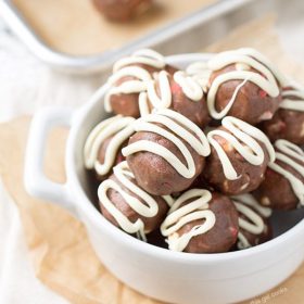 Mint Chocolate Mocha Cookie Dough Bites by This Gal Cooks