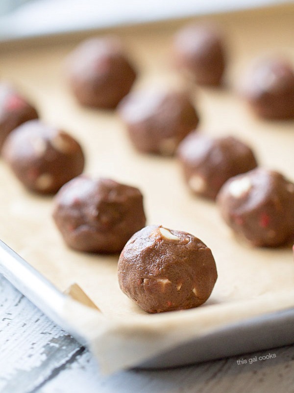 Mint Chocolate Mocha Cookie Dough Bites by This Gal Cooks