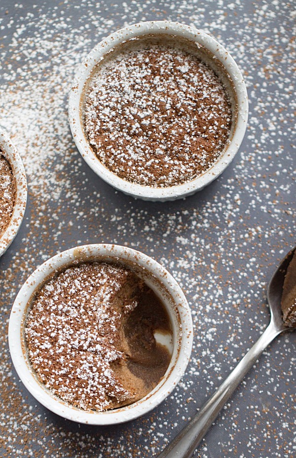 Chocolate Coconut Pudding Cakes
