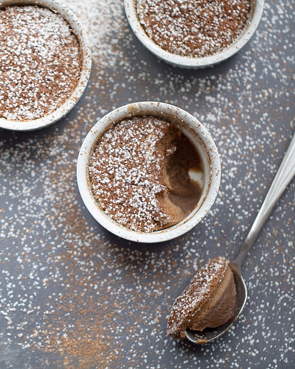 Chocolate Coconut Pudding Cakes