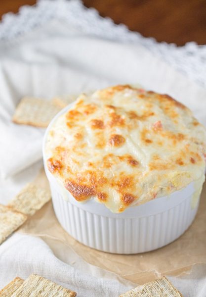 Hot Seafood Artichoke Dip