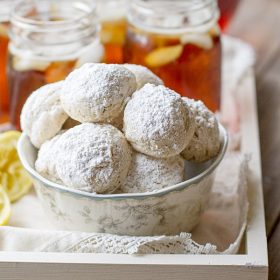 Lemon Poppyseed Tea Cookies on This Gal Cooks