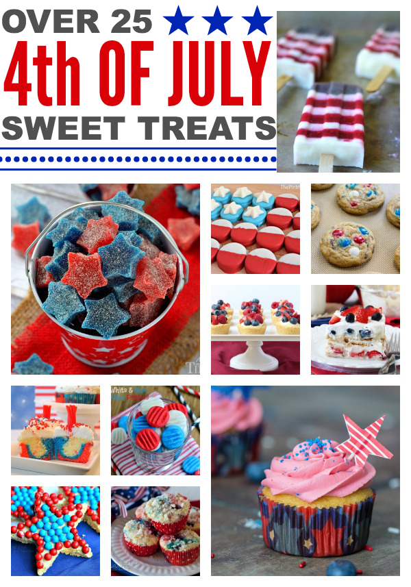 Over 25 Fourth of July Sweet Treats on This Gal Cooks