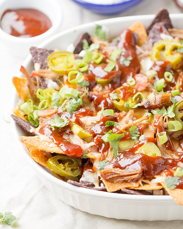 Pulled Pork BBQ Nachos by This Gal Cooks