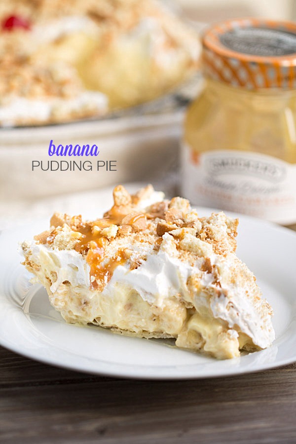 Best Ever Banana Pudding Pie on This Gal Cooks