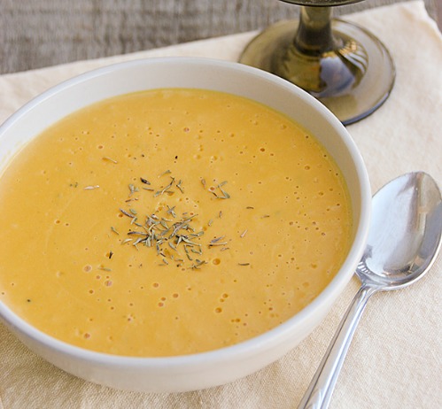 Creamy Butternut Squash Soup by Taste and Tell Blog