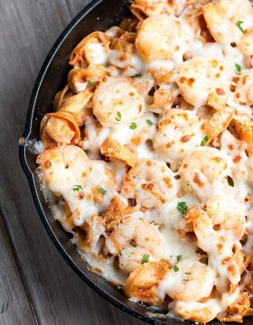 Italian Shrimp Tortellini Bake on This Gal Cooks #dinner