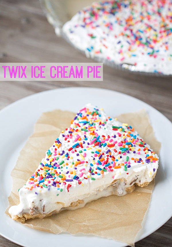 Twix Ice Cream Pie on This Gal Cooks #dessert