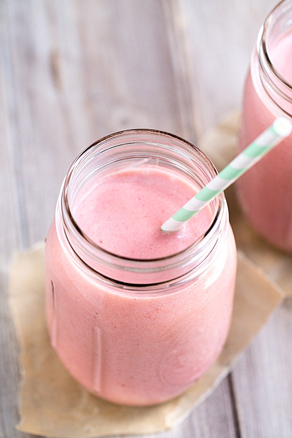 Strawberry Peach Smoothie