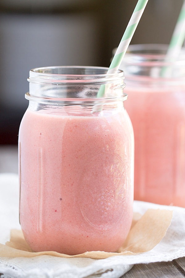 Strawberry Peach Smoothie