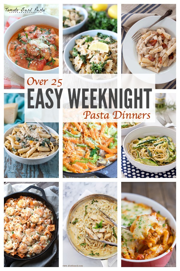 Easy Weeknight Pasta Dinners - Spoonful of Flavor