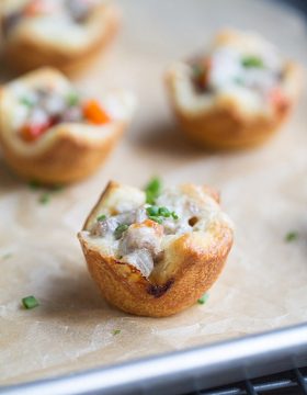 Cheesesteak Crescent Roll Cups | This Gal Cooks