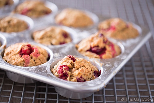 Cranberry Walnut Muffins are my new favorite breakfast | This Gal Cooks